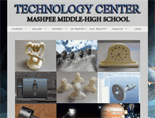 Tablet Screenshot of mashpeetech.com